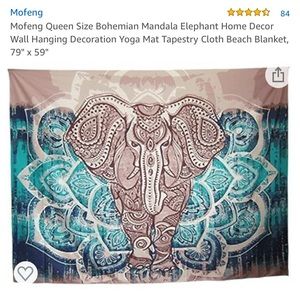 🌟 2/$10 Elephant Tapestry